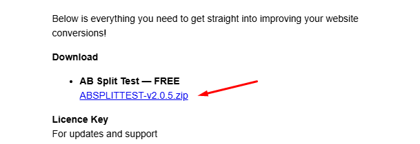 A close-up of a message.