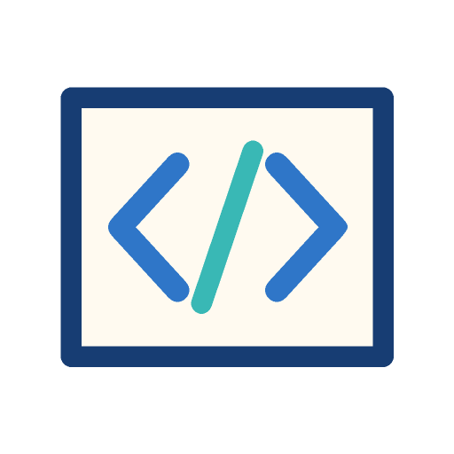 Code brackets on a scrap of paper