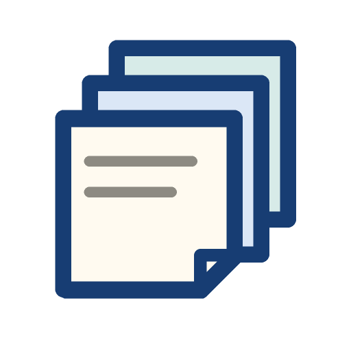 Stack of sticky notes