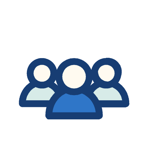 Group of three people